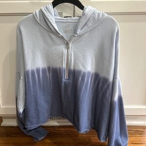Cropped Aerie Tie Dye Hoodie